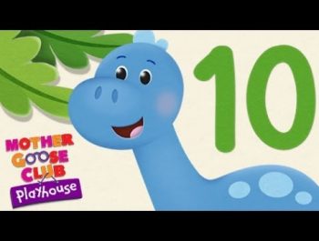 Ten Little Dinosaurs | Mother Goose Club Playhouse Kids Song