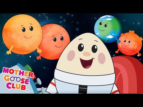 Eight Planets | Featuring Humpty Dumpty | Mother Goose Club Kid Songs and Nursery Rhymes | LIVE