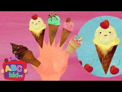 Familia De Dedos – Helado | Canciones Infantiles Y Rimas Infantiles – Abckidtv