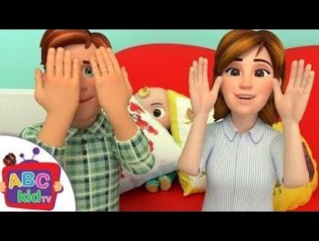 Peek A Boo Song | ABCkidTV Nursery Rhymes & Kids Songs