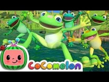 Five Little Speckled Frogs | Cocomelon (ABCkidTV) Nursery Rhymes