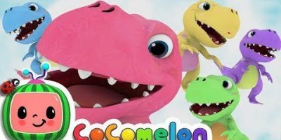 Five Little Dinosaurs | Cocomelon (ABCkidTV) Nursery Rhymes & Kids Songs