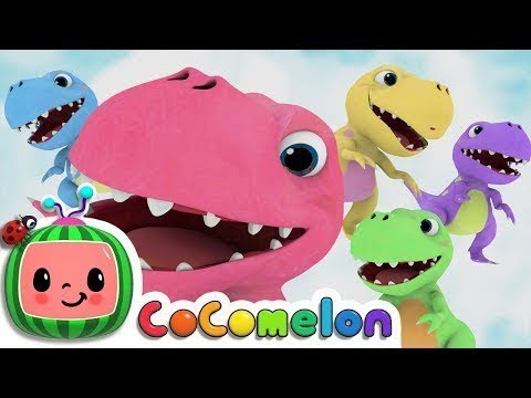Five Little Dinosaurs | Cocomelon (ABCkidTV) Nursery Rhymes & Kids Songs