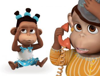 Five Little Monkeys Jumping on the Bed| Nursery Rhymes and Baby Songs | Dave and Ava