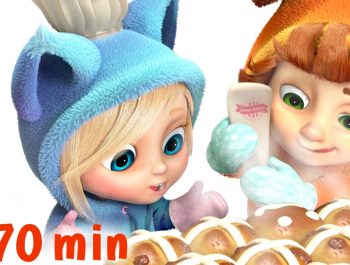 ? Hot Cross Buns | Nursery Rhymes and Kids Songs | Children Rhymes from Dave and Ava ?