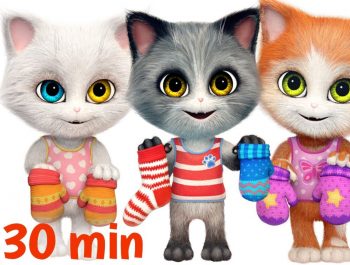 ? Three Little Kittens in New Nursery Rhymes Collection | Kids Songs from Dave and Ava ?