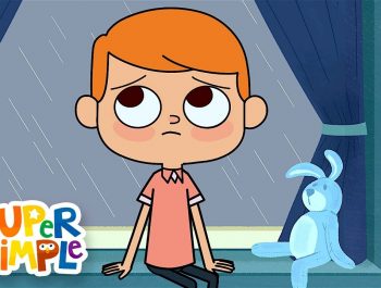 Rain Rain Go Away | Super Simple Songs | Sesame Street Nursery Rhyme Week