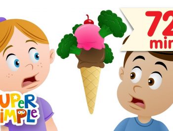 Do You Like Broccoli Ice Cream? + More | Nursery Rhymes | Super Simple Songs
