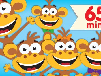 Five Little Monkeys | + More Super Simple Songs & Nursery Rhymes