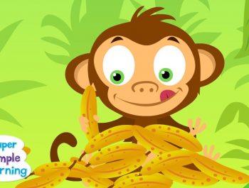The Bananas Song | Counting Bananas | Super Simple Songs