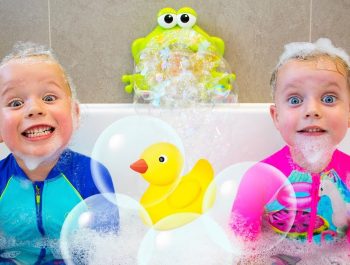 Bath Song Nursery Rhymes song for Kids from Gaby and Alex