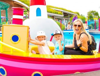 Best Outdoor Playgrounds for kids Amusement park Funny playtime with Gaby and Alex