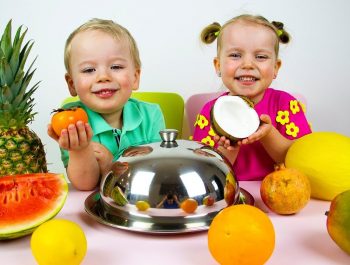 Learn Names of Fruits with Alex and Gaby