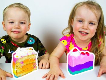 Squishy Food vs Real Food challenge with Gaby and Alex