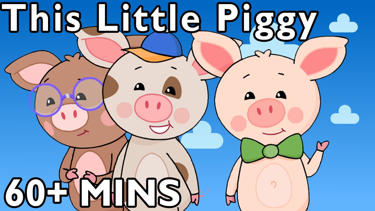 This Little Piggy and More | Nursery Rhymes from Mother Goose Club!