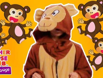 Five Little Monkeys Jumping On The Bed | Children Nursery Rhyme Songs | Mother Goose Club Playhouse