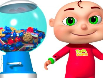 Five Little Babies Playing Ball Machine | Zool Babies Fun Songs | Surprise Ball Machine For Kids