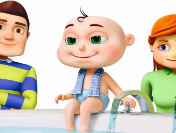 Five Little Babies Bathing In A Tub | Learn Good Habits For Kids | Five Little Babies Collection