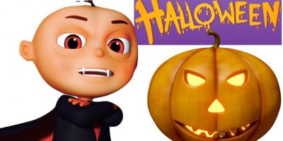 Five Little Babies In A Haunted House (SINGLES) | Halloween Song | Videogyan 3d Rhymes | Scary Song