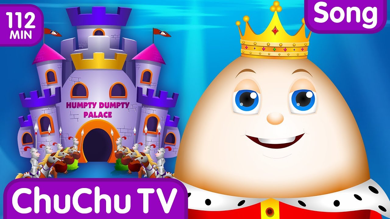Humpty Dumpty Sat On A Wall and Many More Nursery Rhymes for Children | Kids Songs by ChuChu TV