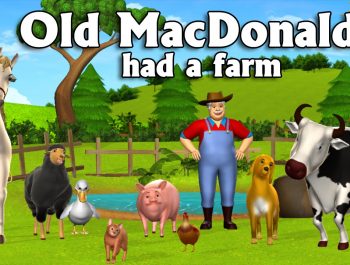 Old MacDonald Had A Farm – 3D Animation English Nursery Rhymes & Songs for children