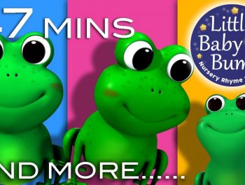 Five Little Speckled Frogs | Plus Lots More Nursery Rhymes | 47 Mins Compilation from LittleBabyBum