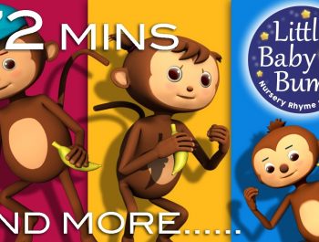 Little Baby Bum | Five Little Monkeys Jumping On The Bed | Nursery Rhymes for Babies