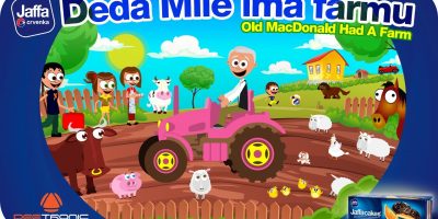 Deda Mile ima farmu | Old MacDonald had a Farm | Nursery Rhymes for Kids