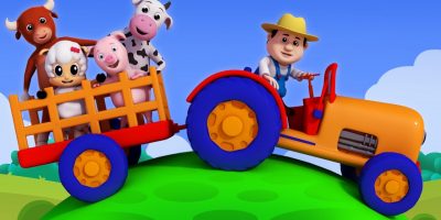 Old MacDonald had a farm | Nursery rhymes | 3D rhymes | Children song by Farmees