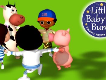 Ring Around The Rosy | Nursery Rhymes | By LittleBabyBum!