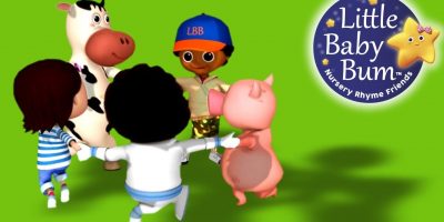Ring Around The Rosy | Nursery Rhymes | By LittleBabyBum!