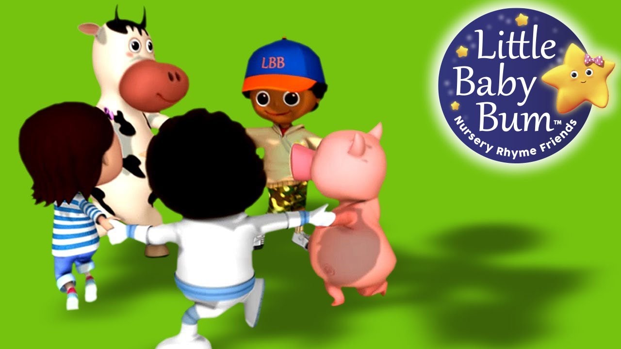 Ring Around The Rosy | Nursery Rhymes | By LittleBabyBum!