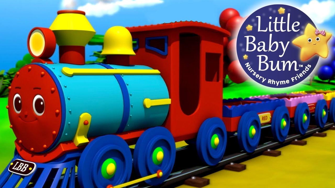 Little Baby Bum | The Color Train Song | Learn Colours | Nursery Rhymes for Babies
