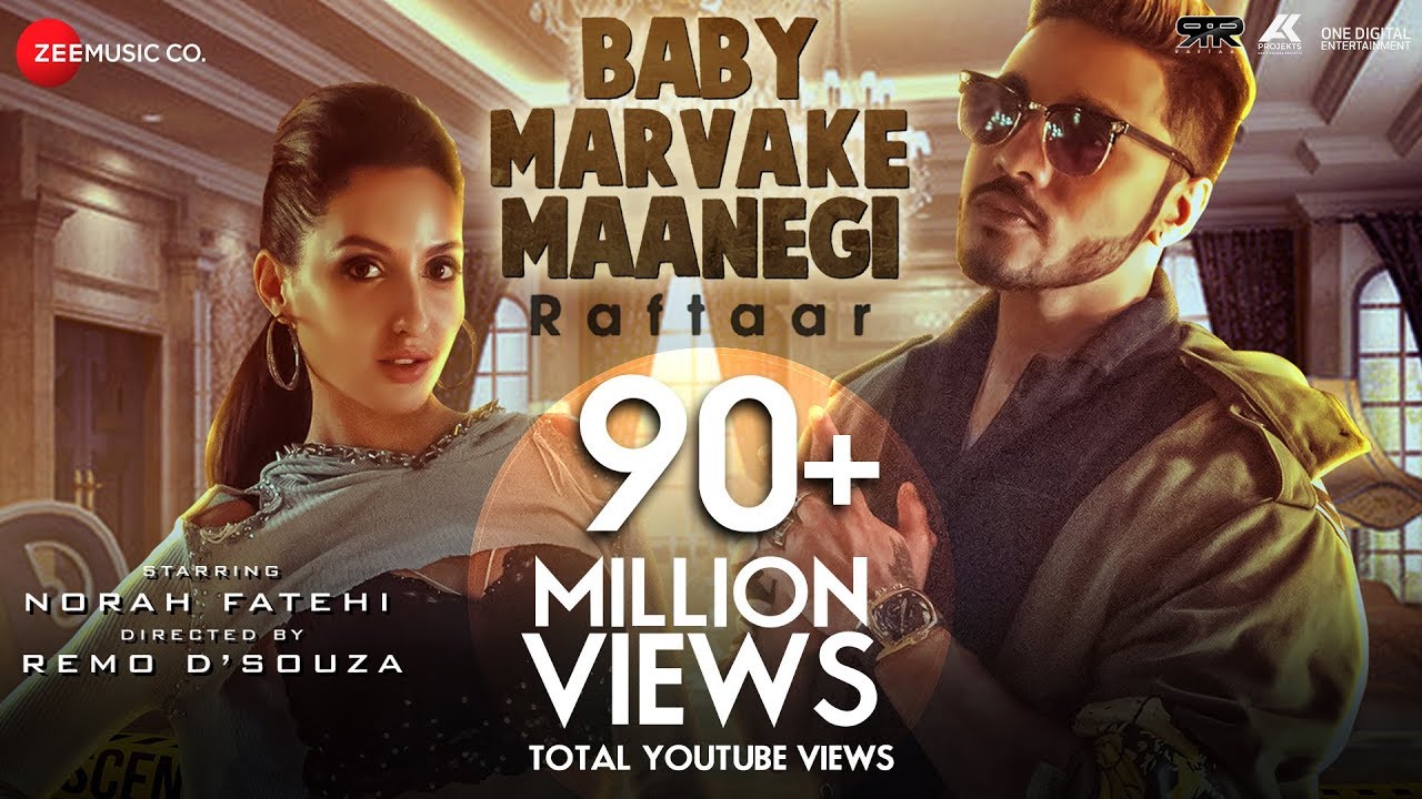 Baby Marvake Maanegi – Raftaar | Nora Fatehi | Remo D’souza | India’s first DANCEHALL Song