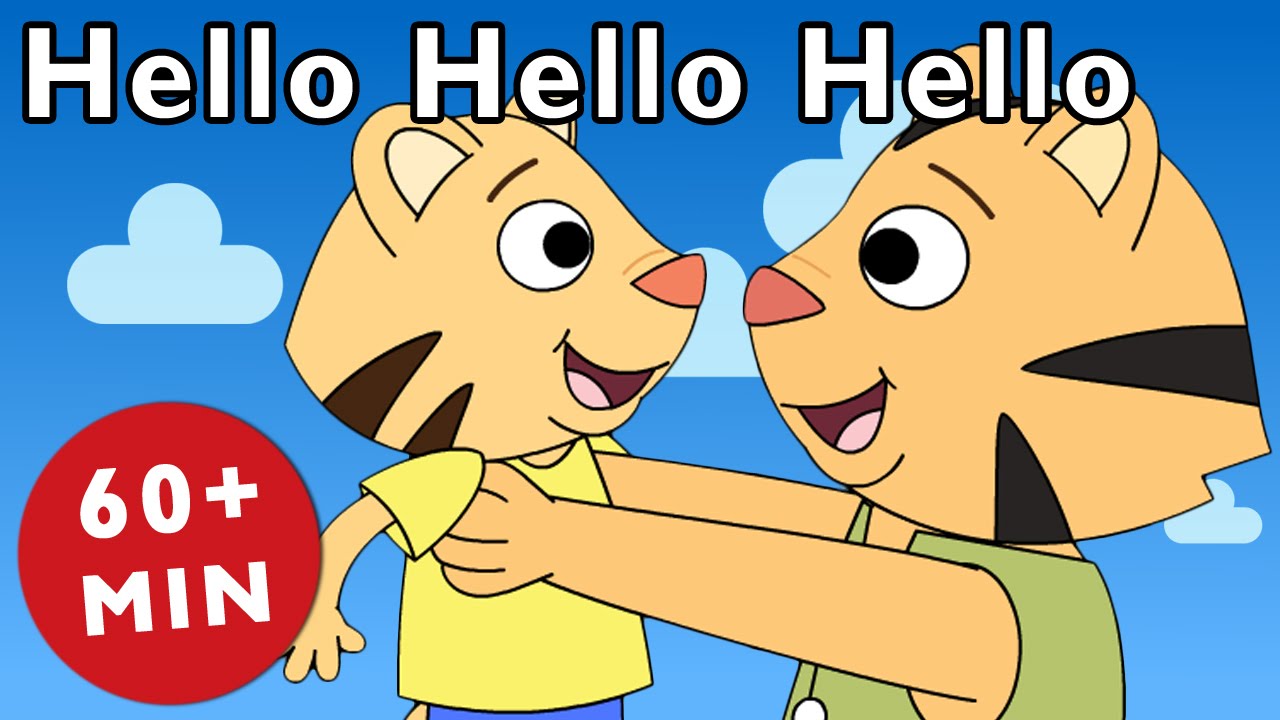 Hello Hello Hello and More | Nursery Rhymes from Mother Goose Club!