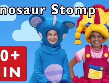 Dinosaur Stomp and More | Nursery Rhymes from Mother Goose Club!