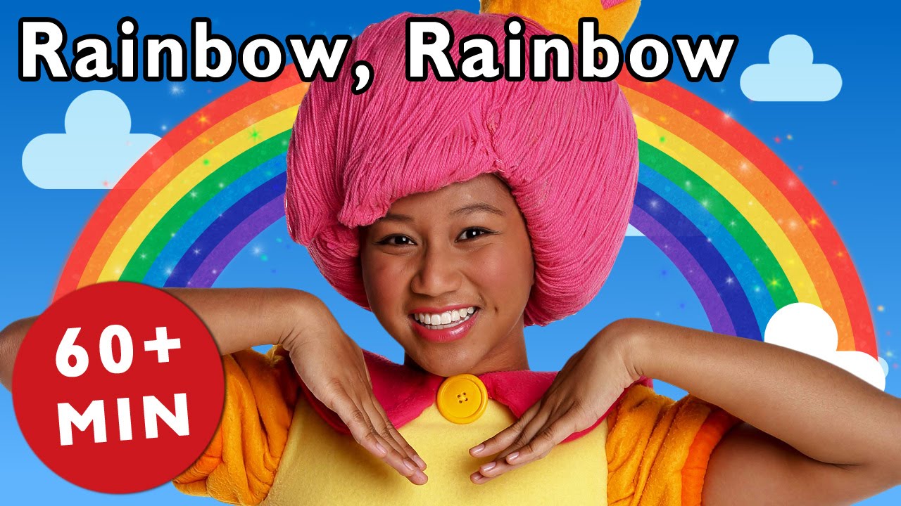 Rainbow, Rainbow and More | Nursery Rhymes from Mother Goose Club!