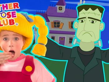 Ghost Family | Scary Halloween Songs for Kids | Mother Goose Club Songs for Children