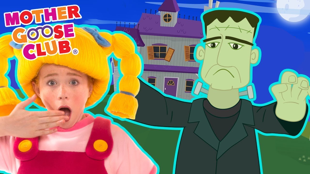 Ghost Family | Scary Halloween Songs for Kids | Mother Goose Club Songs for Children