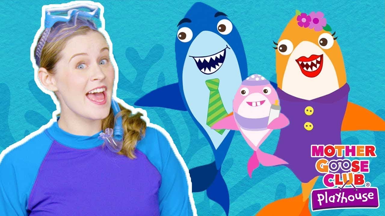 NEW | Baby Shark | Animal Songs | Mother Goose Club Playhouse Songs for Children | #BabySongs Rhymes