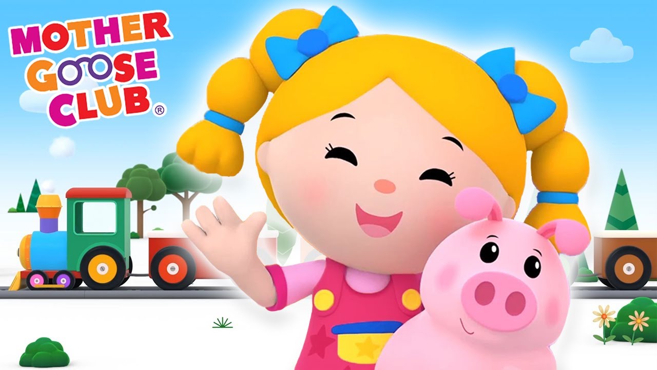 Color Train | Learn Colors with Baby | Mother Goose Club Kid Songs and Baby Songs