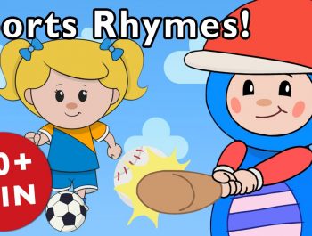 Sports Rhymes | Nursery Rhymes from Mother Goose Club!