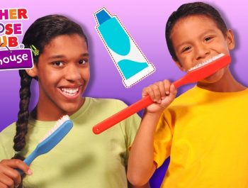 Brush Your Teeth | HEALTHY HABITS | Rhymes for Healthy Kids | Mother Goose Club Playhouse Kids Video