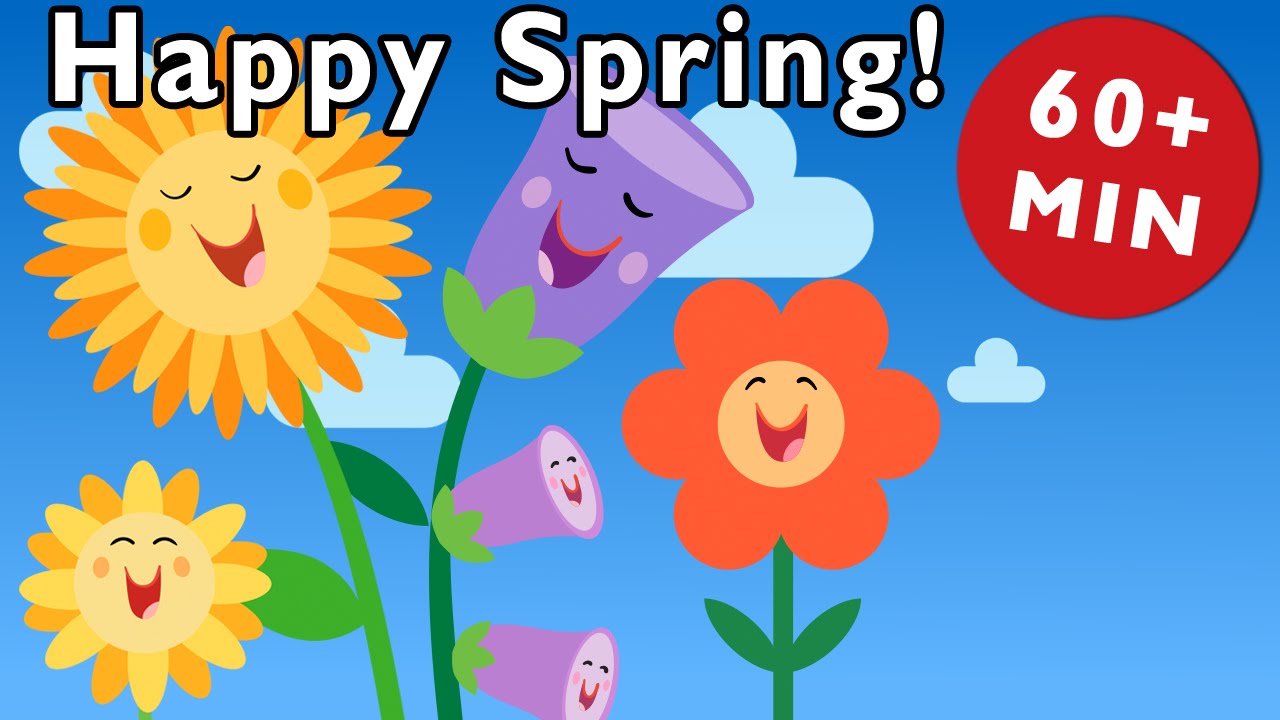 Spring Rhymes | Nursery Rhymes from Mother Goose Club!