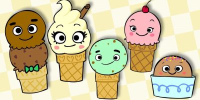 Ice Cream Finger Family | MOMMY FINGER BABY FINGER RHYME | Mother Goose Club Playhouse Kids Song