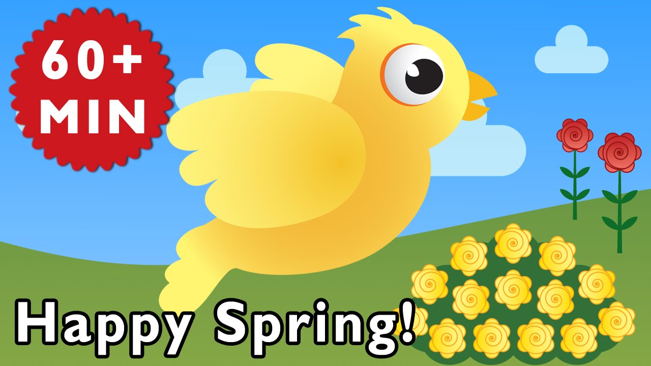 Happy Spring | Nursery Rhymes from Mother Goose Club!