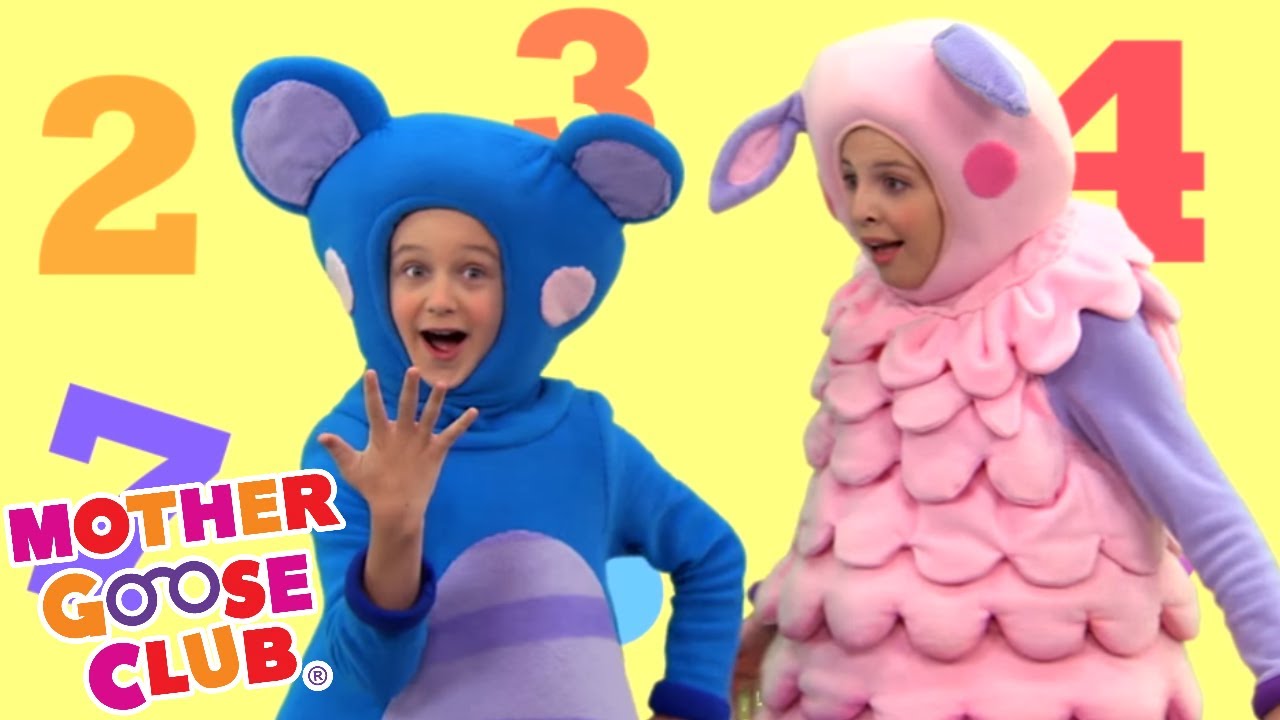 New Learn Numbers Compilation | Mother Goose Club Songs for Children | Songs for Kids