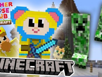 Eep Defends the Castle | Monster King Fight | Mother Goose Club Minecraft