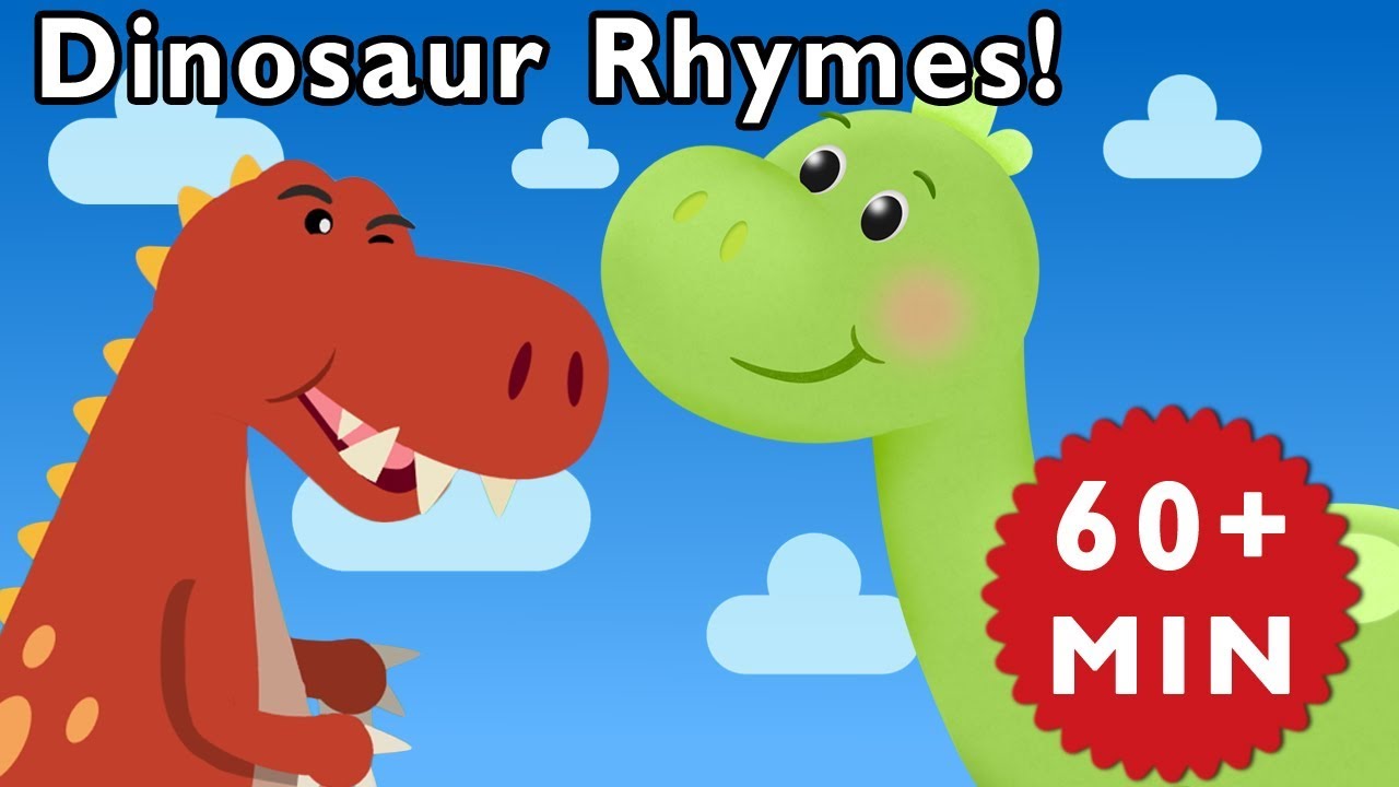 Dinosaur Rhymes | T-Rex Songs | Songs for Kids by Mother Goose Club!