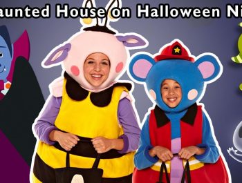 A Haunted House on Halloween Night and More | SCARY KIDS SONGS | Baby Songs from Mother Goose Club!